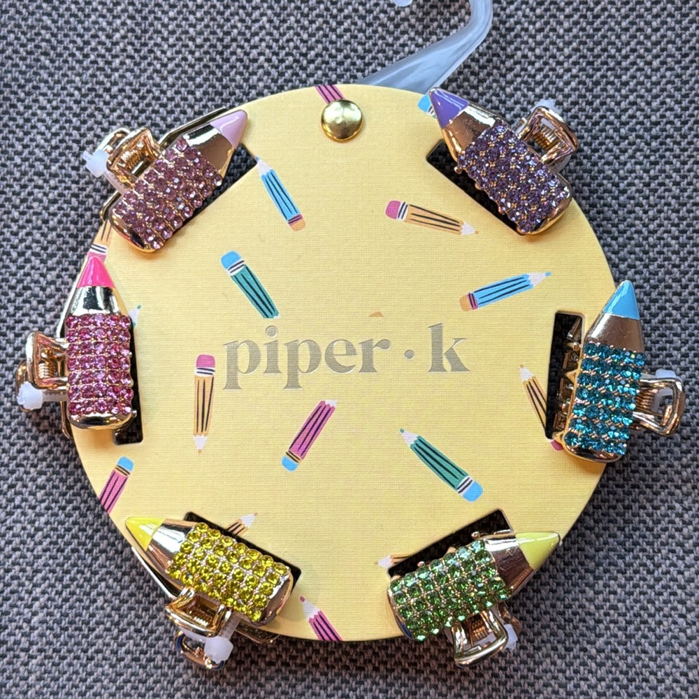 New Piper K hair Mini Pencil Hair Clips